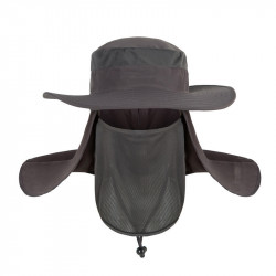 Arrampicata ampio cappello pesca impermeabile del sole UV cappello della benna estate protezione all'orlo di collo viso cortina 