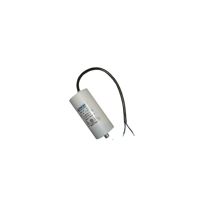 Electric capacitor condo with wire 12.5mf micro farad  400v 450v 500v booster cable capacitor porta capacitors aezertix - 1