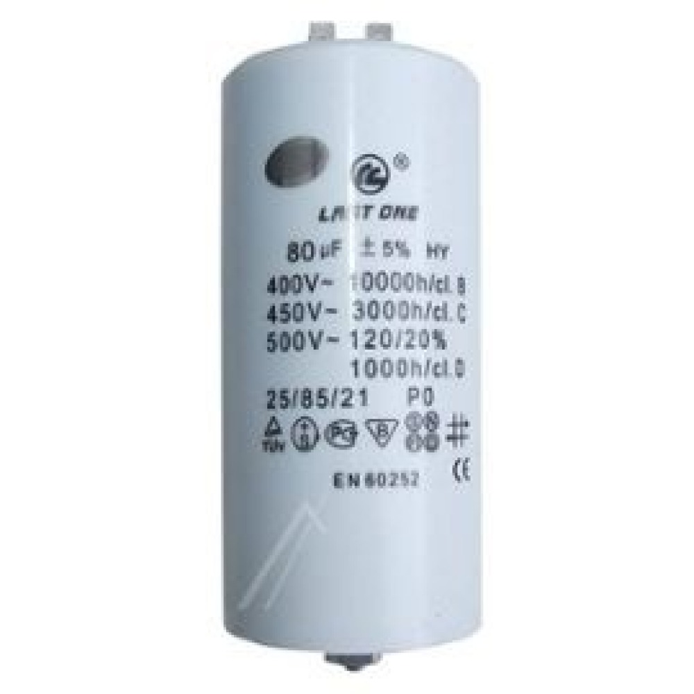 Mf mikrofarad kondensator 80mf w1 11008 450v 50/60 hz motorinbetriebnahme pod wohnung uhr divers marques - 1