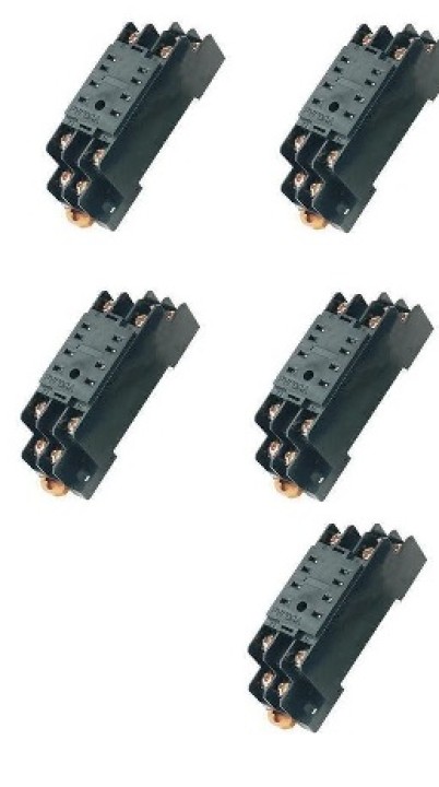 5 X Omron apoyo pyf08a relé 8 pines para mi-2 my2nj hh52p h3y-2, st6p deamx - 1