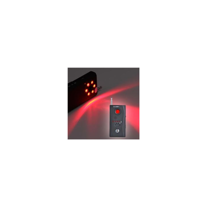 Bug señal inalámbrica del detector de RF Buscador de cámara inalámbrica GSM dispositivo 10 metros de alcance efectivo jr interna