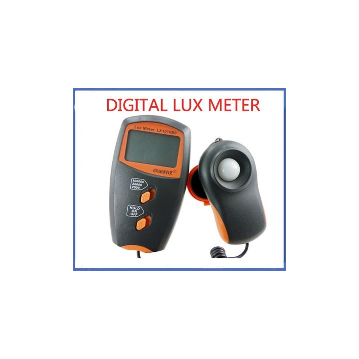 Medidor de Luz Digital 100.000 Lux Meter Tester medición Lumen LCD fotos sinometer - 1