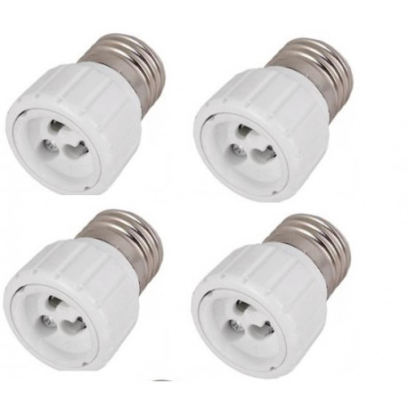 4 e27 gu10 adapter lampenfassung lampe led 12v 24v 48v-buchse anpassung 220v