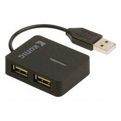 Travel Hub 4 USB 2.0-Anschlüsse nedis - 3