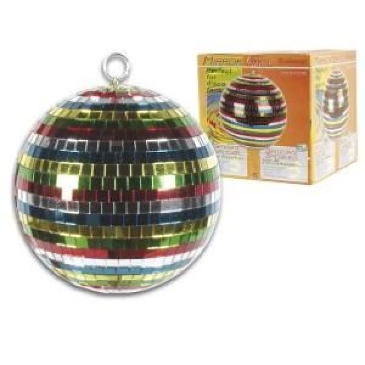 Sfaccettato sfera multicolore (ø 15 cm) insieme di luce velleman - 1