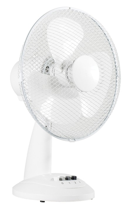 30cm table fan 220v oscillating fixed december 30 cm 3 speeds ventilation air efand30 perel - 1