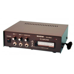 Amplificatore pa mono 15w + lettore cassetta + registratore a nastro magnetico sonorizzazione jr international - 1