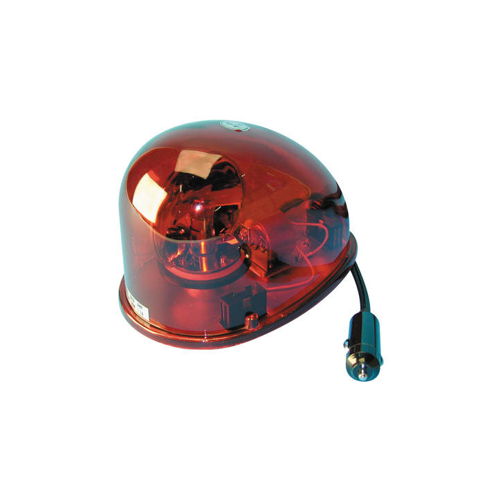 Girofaroelectrico magnetico 12vcc 10w rojo gota de agua dl185 gyrophares electriques magnetiques jr international - 1