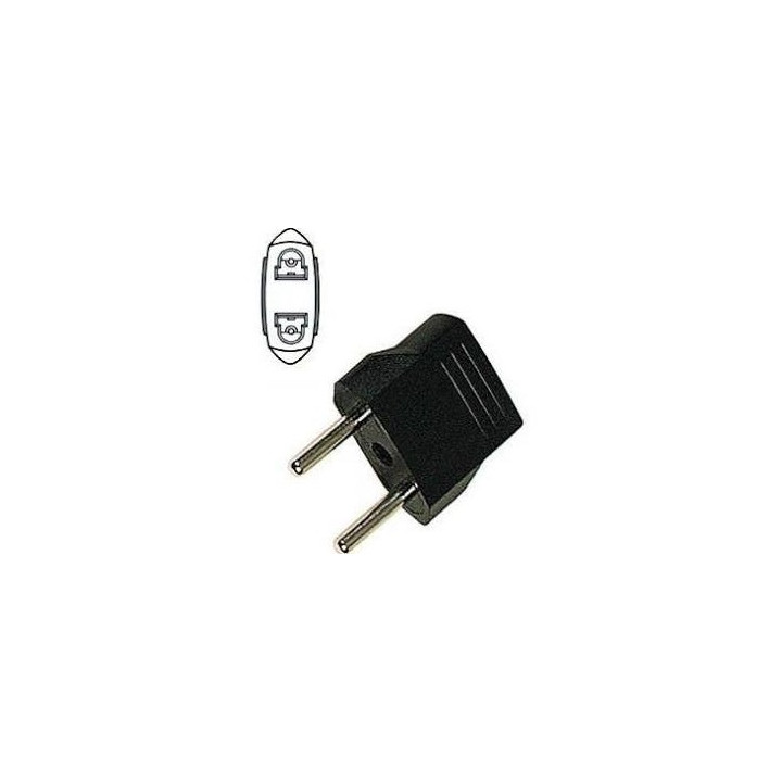 Viajes adaptador de enchufe de china, japón, canadá nos sector eléctrico para euro enchufe adaptador asia zj - 1