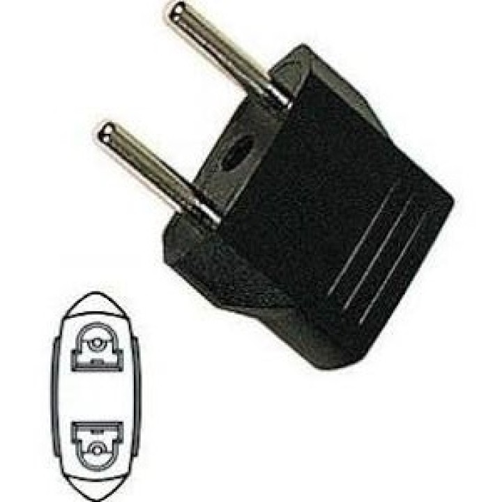 Travel adapter plug china japan canada us electric sector to euro plug converter asia toogoo - 1