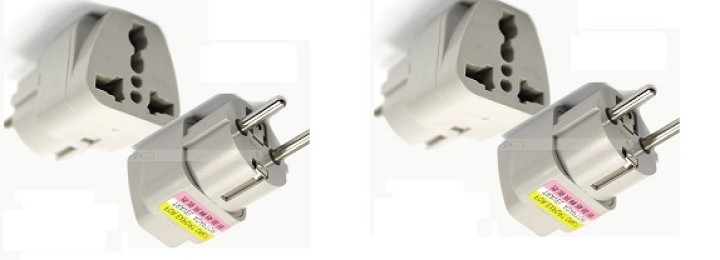 Adattatore presa europesa verso presa inglese adattatori viaggi 16a 250vca convertitore adattatore converter jr international - 