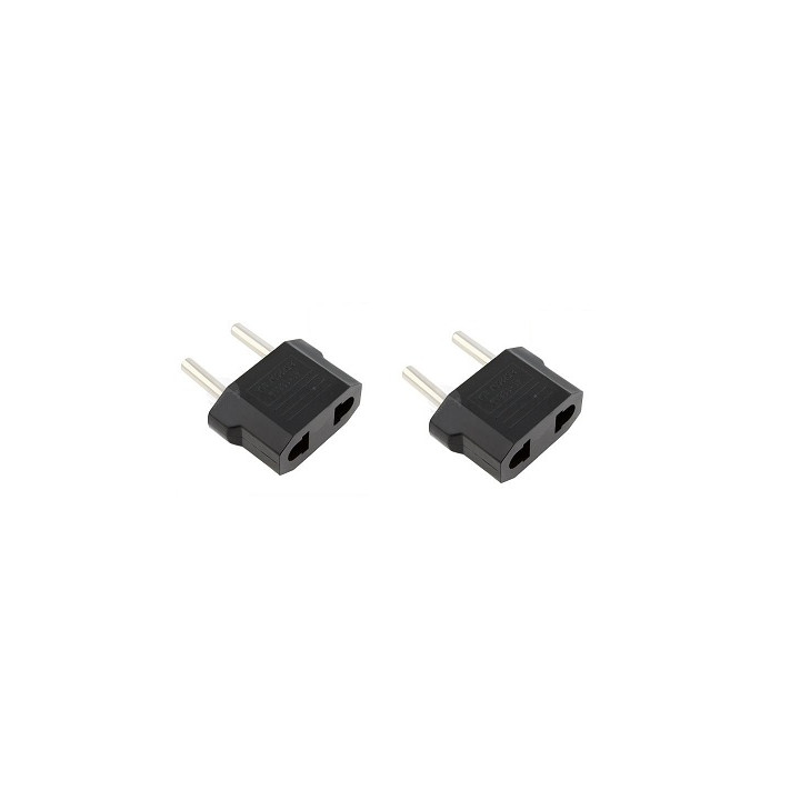 2 X Viaggi adattatore cina giappone canada noi del settore elettrico a spina euro-convertitore asia neuftech - 1