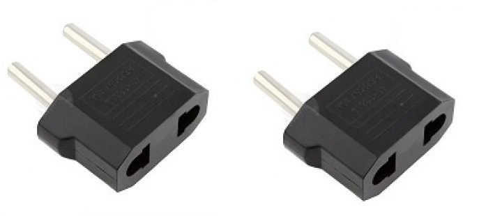 2 X Reise-adapter-stecker china japan kanada uns elektrischen sektor zu euro-stecker-wandler asia neuftech - 1