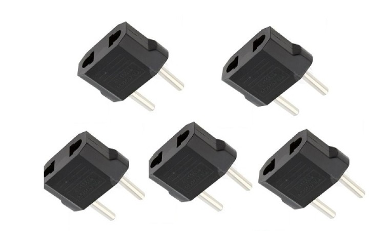 5 X Viaggi adattatore cina giappone canada noi del settore elettrico a spina euro-convertitore asia mgs33 - 1