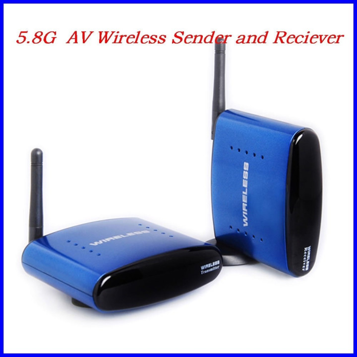 5.8ghz a/v wireless tx/rx - 4 channels + ir transmitter velleman - 1