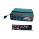 Amplificador electronico pa mono 15w + cassette 220vca 12vcc public adress amplificadores electronicos amplificador