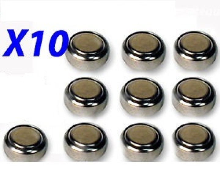 Pila 1.55v (las 10) 38mah 392s d392 392 sr41w sr41 392 g3 lr41 l736 pilas telemando mando jr international - 1
