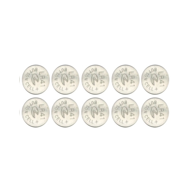 Pila 1.55v (les 10) 38mah 392s d392 392sr41w sr41 392 g3 lr41 l736 pile telecomando v392ac velleman - 1