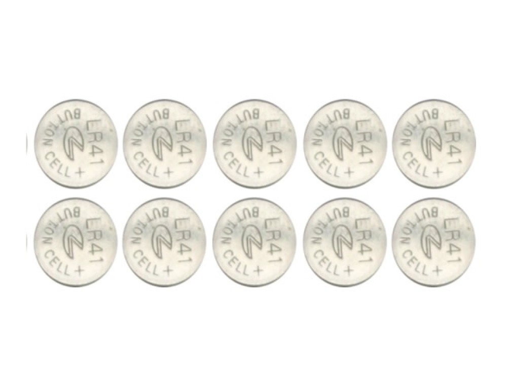 Pila 1.55v (las 10) 38mah 392s d392 392 sr41w sr41 392 g3 lr41 l736 pilas telemando mando velleman - 1