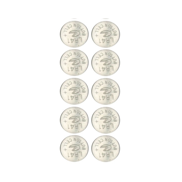 Pila 1.55v (les 10) 38mah 392s d392 392sr41w sr41 392 g3 lr41 l736 pile telecomando v392ac maxell - 1