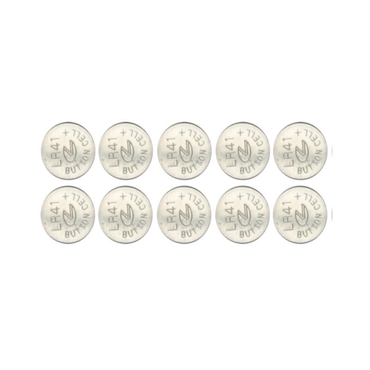 Pila 1.55v (les 10) 38mah 392s d392 392sr41w sr41 392 g3 lr41 l736 pile telecomando v392ac maxell - 1