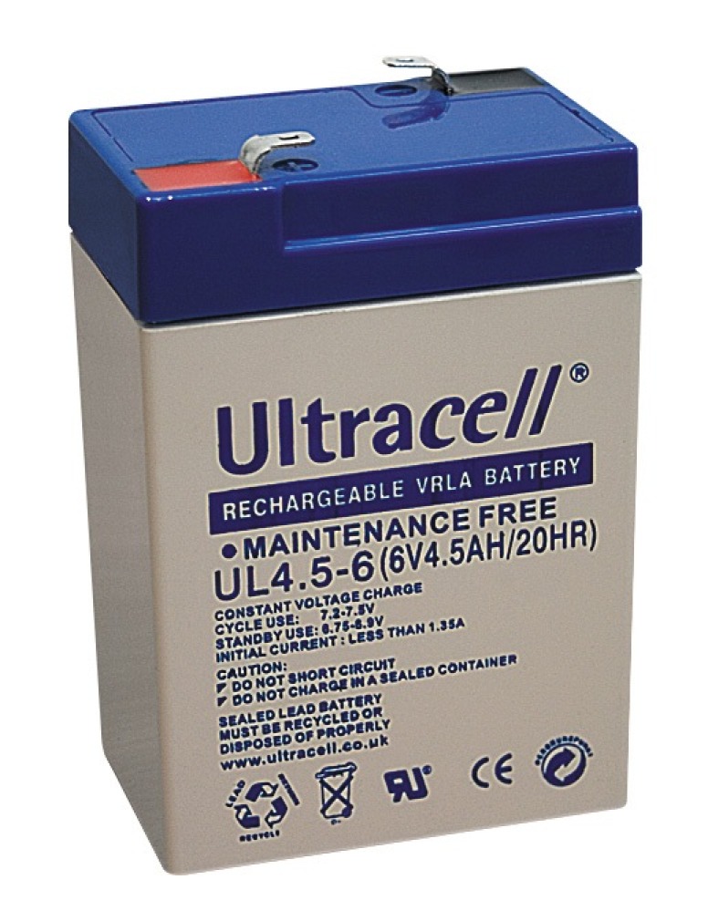 Bateria recargable 6v 4,5ah 4ah pila seca pilas secas baterias recargables bateria recargable alimentaciones acumulador gembird 