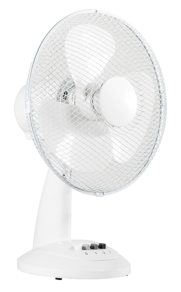 30cm table fan 220v oscillating fixed december 30 cm 3 speeds ventilation air efand30 clatronic - 1