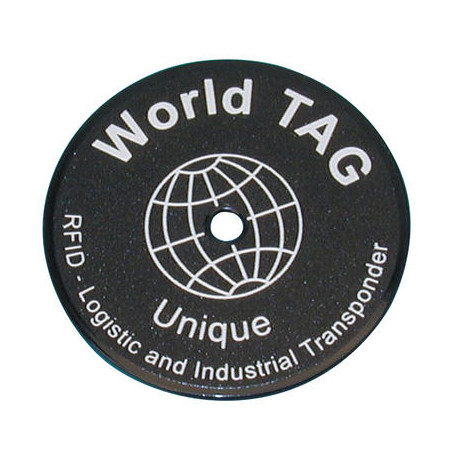 Badge tag 64 bit 125khz per lettore prossimita portatile rotondo rondier conserva sicurezza jr international - 1