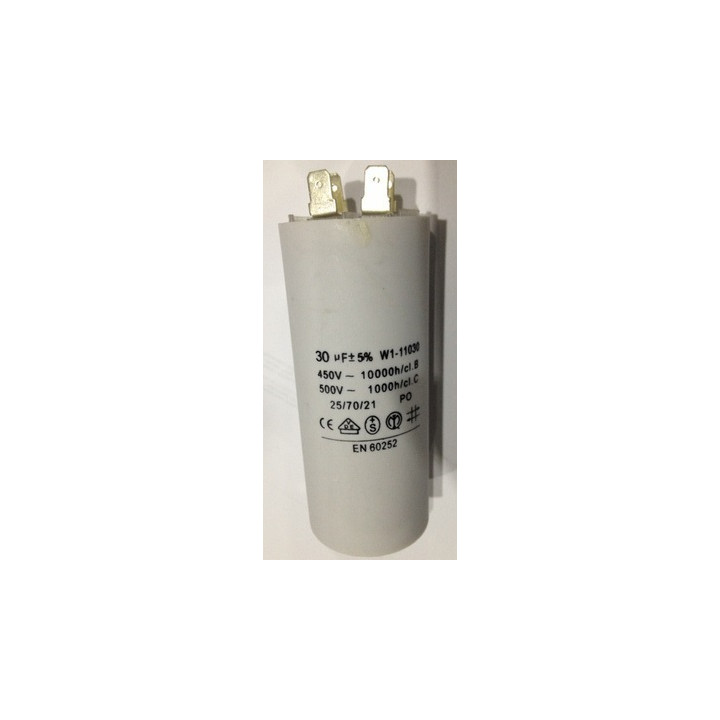 Capacitor r30 mf micro farad 400v 450v 500v 50 60hz universal motor start capacitor with terminal w1 11030 deamx - 1