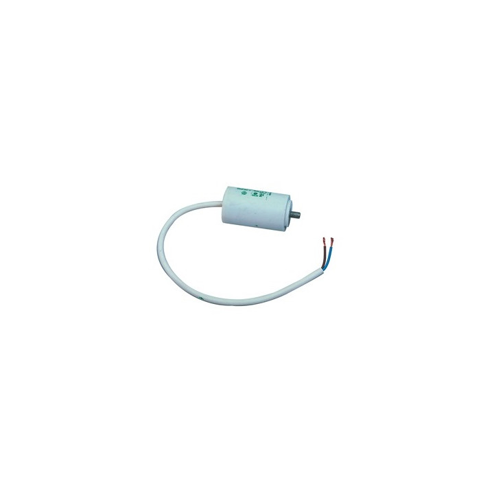 Condensatore a filo 30 mf micro farad 450v cavo di avviamento motore motorizzazione cancello w9 11230 dealmux - 1