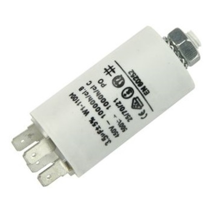 Capacitor 3.5uf / 450 v + earth divers marques - 1