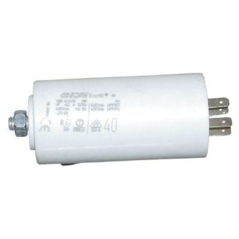 45mf kondensator mf mikrofarad 450v 50/60 hz motorinbetriebnahme wohnung terminal am w1 11.040 miflex - 1