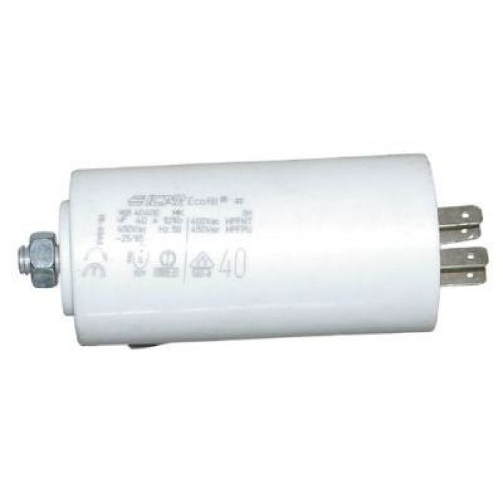 45mf kondensator mf mikrofarad 450v 50/60 hz motorinbetriebnahme wohnung terminal am w1 11.040 miflex - 1