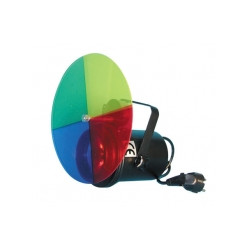 Punktspot + farbrad + motor 220vac lichteffekt lichteffekte licht und effekte diskoeffekt diskoeffekte lichteffekt lichteffekte 