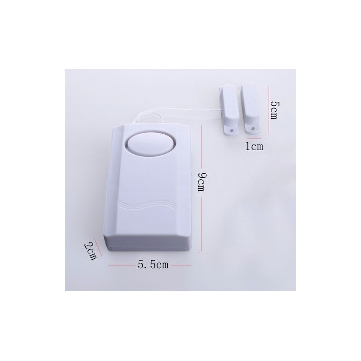 Door window entry wireless magnetic sensor alarm remote mengshen - 1