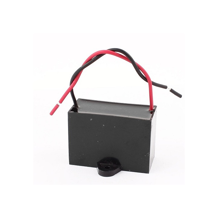 10uF condensador de 450V 500v ac rectángulo CBB61 del ventilador del motor de arranque 50 / 60Hz dealmux - 1