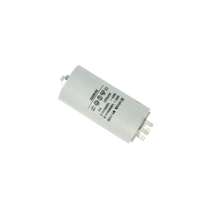 Capacitor 50 0uf 450 v + earth sodial - 1