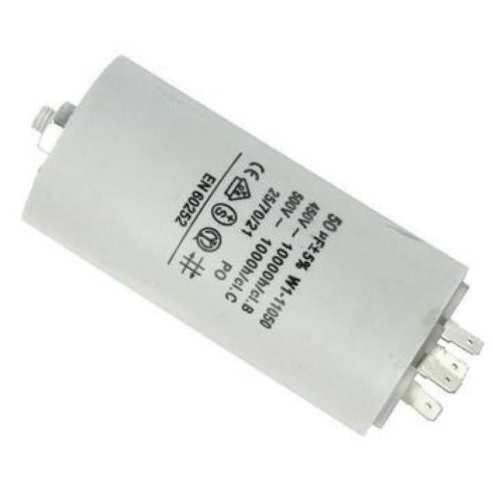 Capacitor 50.0uf / 450 v + earth sodial - 1