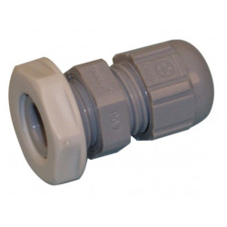 Pvc cable gland gray passage and protection cable wire 2.5 to 6.5 mm waterproof grommet cen - 1