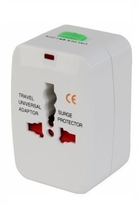 Adaptador enchufe electrico viaje 150 pais europa america usa gran bretana uk australia veka - 1