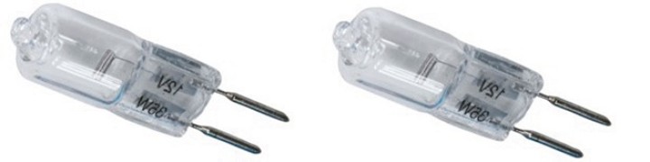2 X Halogen bulb lamp light gy6.35 12v 35w gu4 lamp gy6 35hq osram - 1