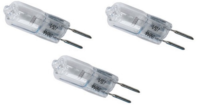 3 X Halogen gluhlampe beleuchtung gy6.35 2v 35w lamp gy6 35hq brilliant - 1