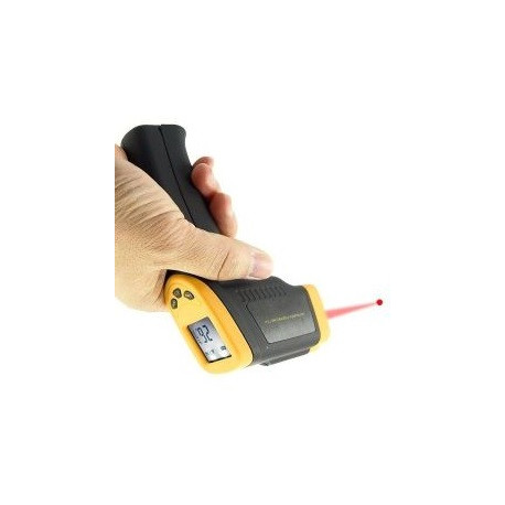 Non contact ir infrared digital thermometer with laser pixnor - 1