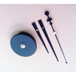 Figure Orologio da parete quarzo ha meccanismo di auto-assemblaggio e compresi aghi quarzo Diy close up - 1