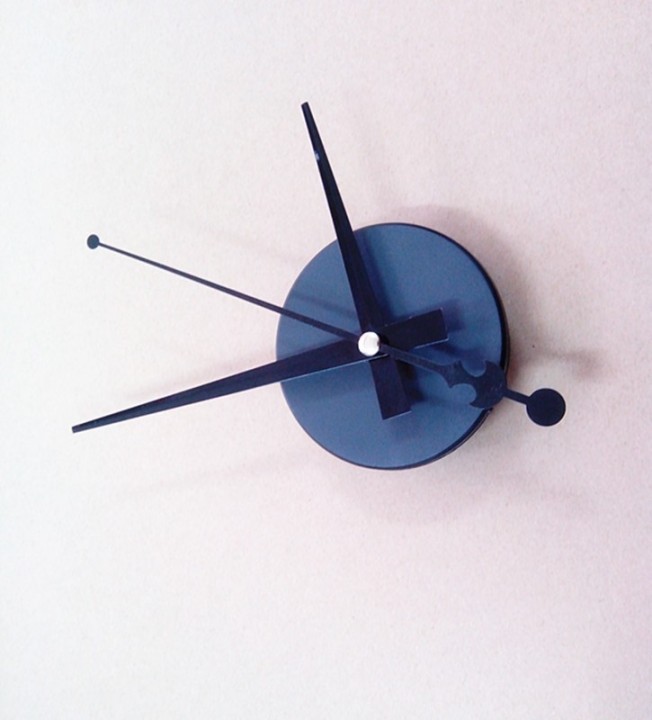 Wall Clock Quartz figures has self-assembly mechanism and understood Diy quartz needles karlsson - 1
