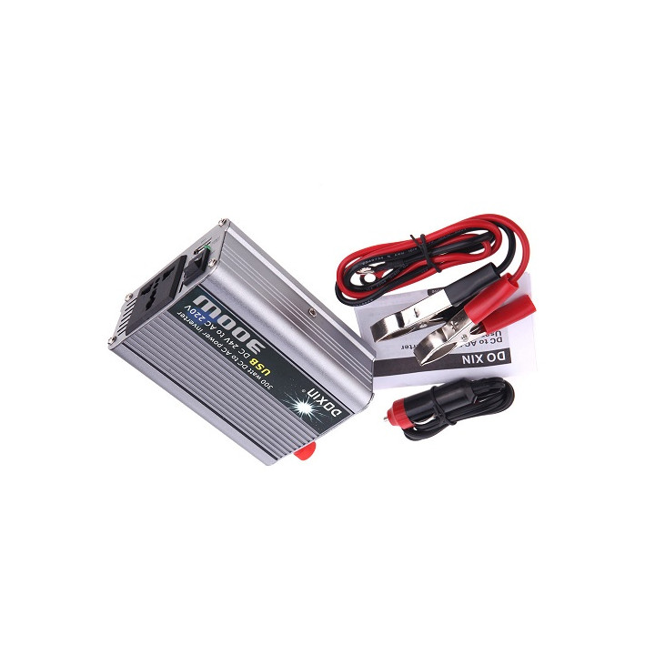 Modified sine wave power inverter 300w 24vdc in 230vac out 'soft start' smarstar - 1