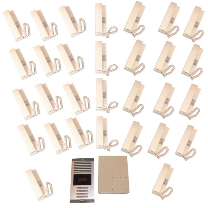 Tursprechanlageset fur 30 wohnungen tursprechanlage bausatz fur 2 wohnungen tursprechanlage set tursprechanlagen set tursprechan