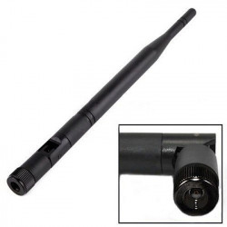Wifi Antenne 5 db 6dBi RP-SMA 2,4 GHz Rundstrahl für WiFi-Zugangspunkt d Router ds styles - 1