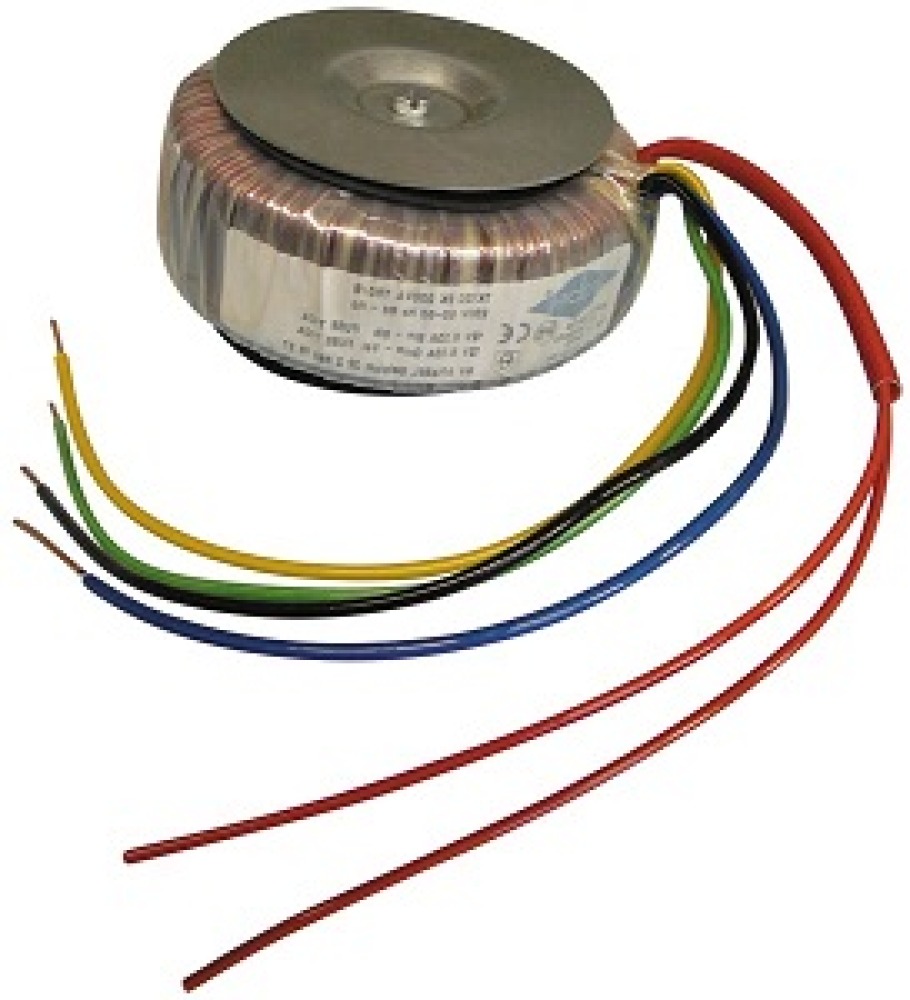 Transformador torico 230 v 50 60 hz 200va 2 x 12v transformacion convertidor conversion bloch - 1