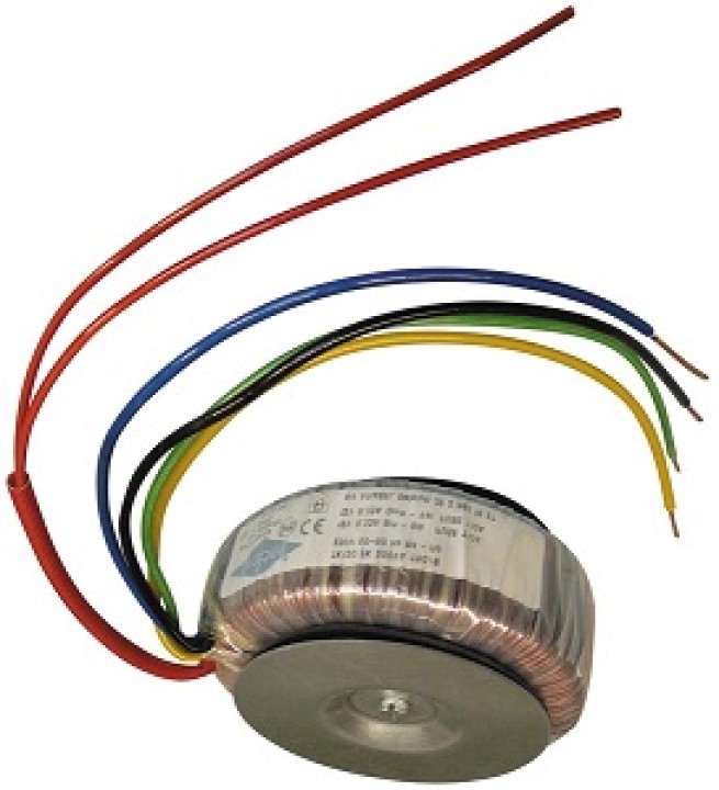 Transformador torico 230 v 50 60 hz 200va 2 x 12v transformacion convertidor conversion block - 1